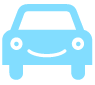 Blue Car Icon - Selling A Used Car