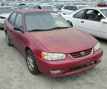 Recently Purchased Toyota Corolla