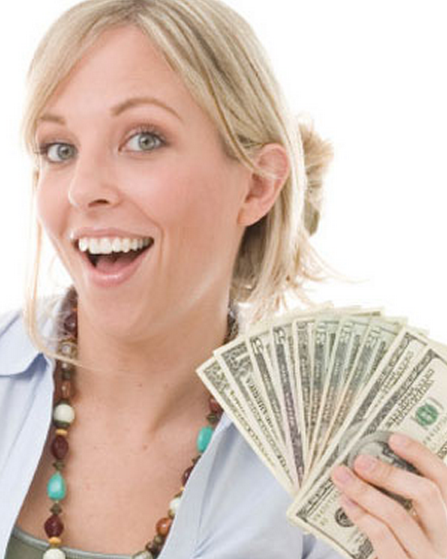 Lady Smiling That Got Cash For Used Car!